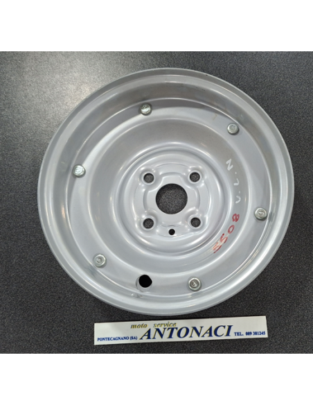 5508 Cerchio ruota 4 fori chiuso VESPA 50 R L N per copertone 2.75 - 9