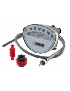 163680074 Contachilometri fondo bianco Piaggio Vespa ET3 125 cc Primavera