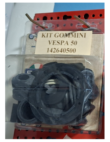 142640500 KIT Gommini Telaio 22 pezzi Piaggio Vespa 50 125 Primavera