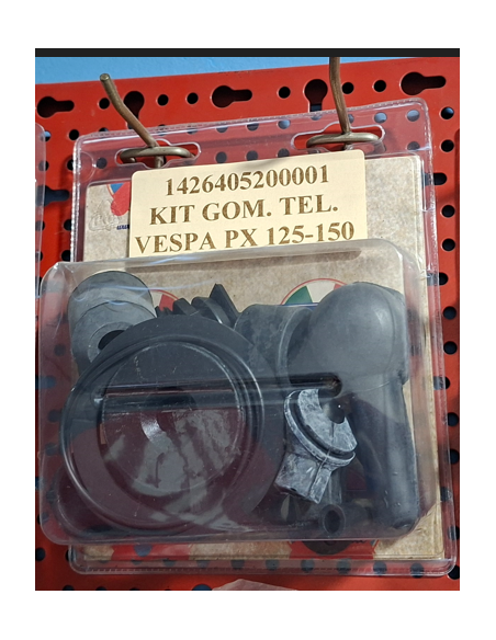 142640520 KIT Gommini Telaio 21 pezzi Piaggio Vespa Px 125-150-200 cc