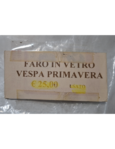 Faro anteriore in vetro Piaggio Vespa Primavera