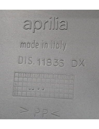 AP8138535 Fianchetto pannello laterale dx Aprilia MOTO' 6.5 DAL 1995 AL 1999
