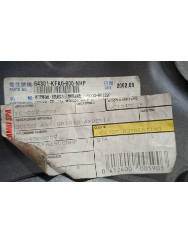 00154321K Scudo anteriore Kymco People euro2 50 125 150 dal 1999 al 2003
