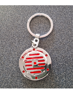 Portachiavi Rosso a forma di Clacson della Vespa 2