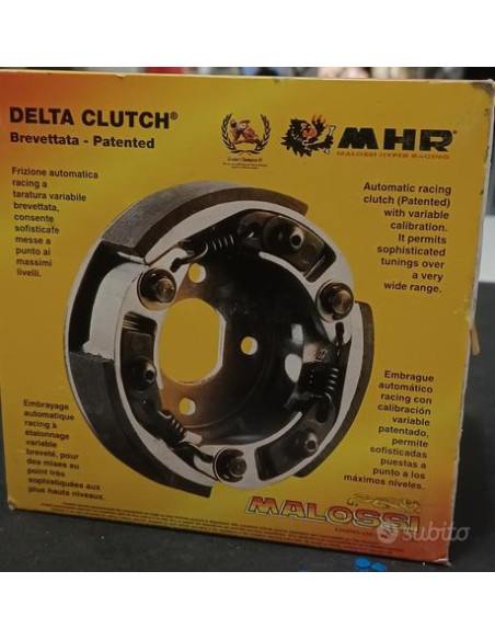 Frizione MALOSSI Ø 105 DELTA CLUTCH Regolabile per motore Minarelli