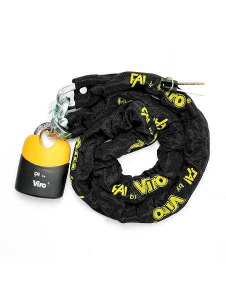 Catena Viro Con Lucchetto ad Arco Maglia 10mm X 150cm
