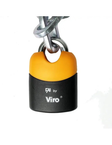 Catena Viro Con Lucchetto ad Arco Maglia 10mm X 150cm