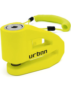 Bloccadisco Urban UR208Y 10mm Giallo + Custodia