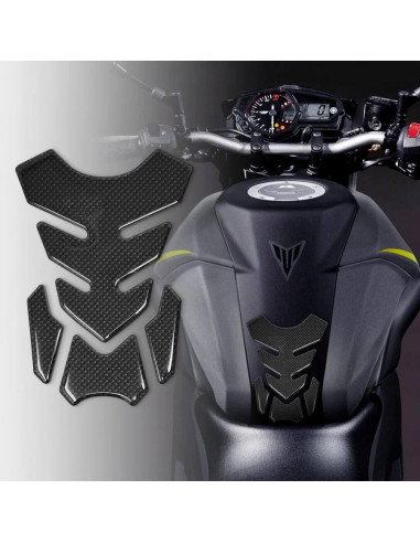 Protezione Serbatoio Moto 3D Carbon Look