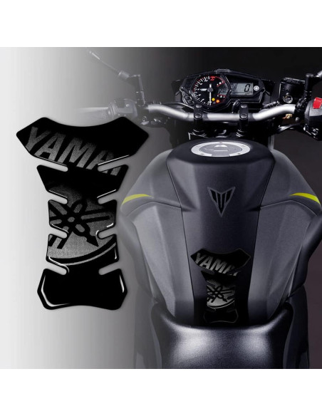 Protezione Serbatoio 3D Yamaha Nero | 4R 18089