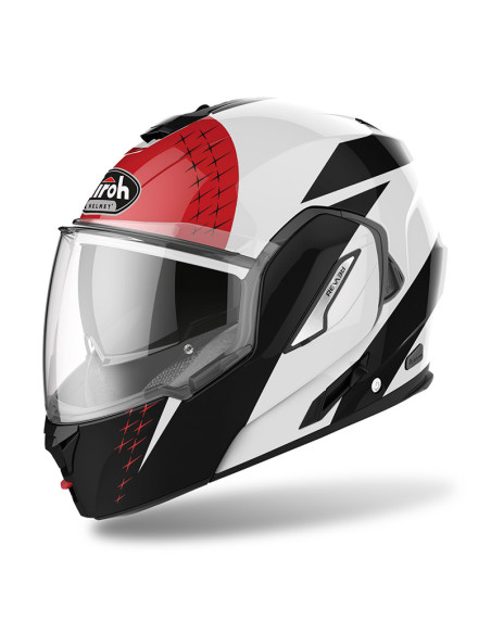 CASCO Modulare AIROH REV19 Red Gloss