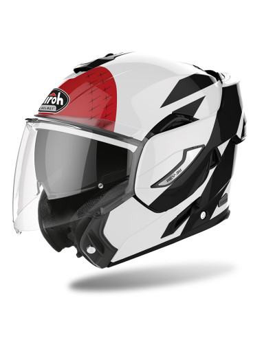 CASCO Modulare AIROH REV19 Red Gloss