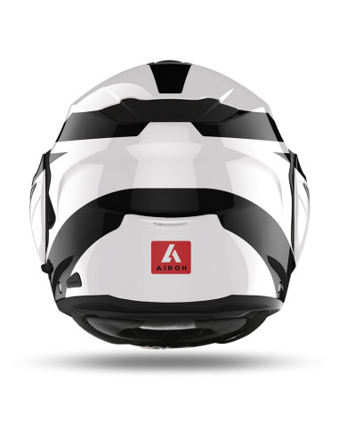 CASCO Modulare AIROH REV19 Red Gloss