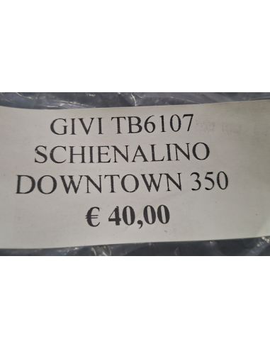 TB6107 Schienalino passeggero Kymco Downtown 350