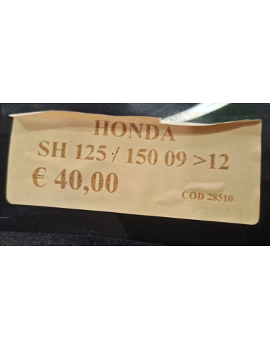 28510 Parabrezza cupolino scuro per Honda SH 150 / 125 dl 2009 al 2012