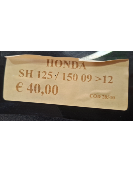 28510 Parabrezza cupolino scuro per Honda SH 150 / 125 dl 2009 al 2012