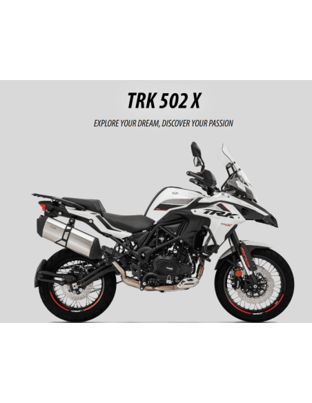 Benelli TRK502X Completa di tris valigie - IN OFFERTA e IN PRONTA CONSEGNA
