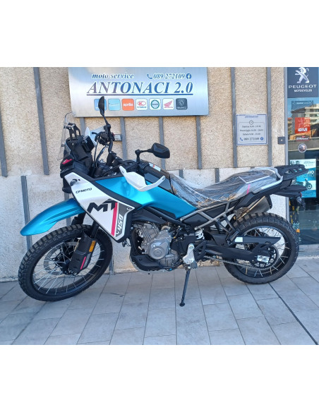 Cf MOTO 450 MT - Zephyr Blue - IN PRONTA CONSEGNA - omaggio AKRAPOVIC