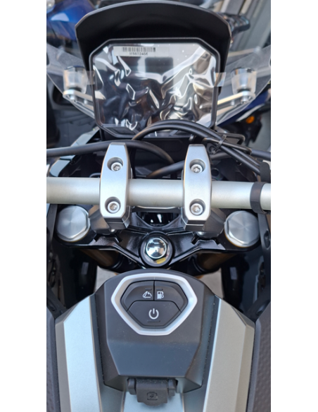 Sym ADX TG 400 Bianco IN PRONTA CONSEGNA - omaggio EASYBLOCK