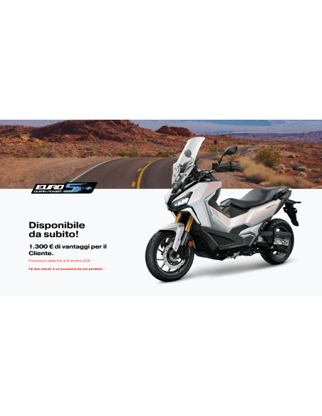 SYM ADX TG 400 Bianco Opaco | Pronta Consegna
