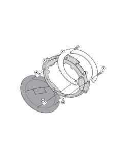 Givi BF20 – Flangia Tanklock per Honda