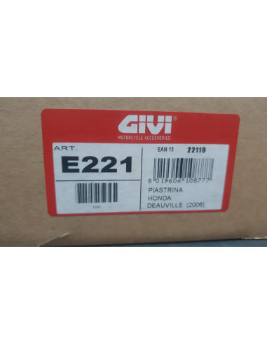 E221 Attacco per bauletto Monokey