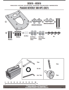 SR5616 Attacco specifico per bauletto MONOLOCK® 2