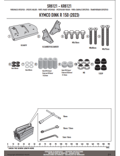 SR6121 Attacco specifico per bauletto MONOLOCK® 2